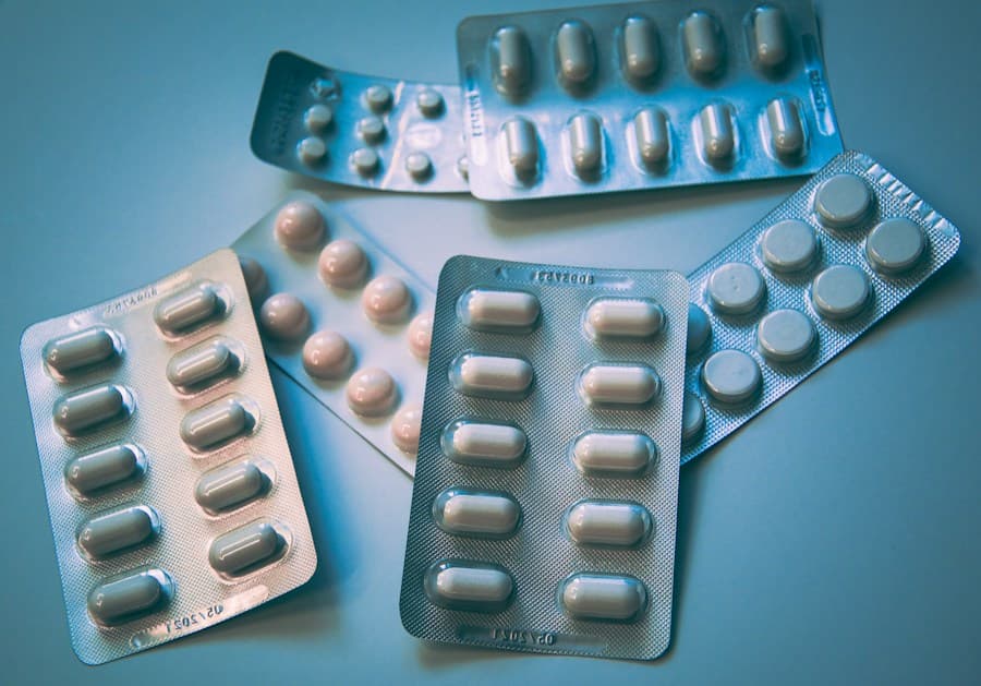 Illustrative photograph of medicines in blister packs